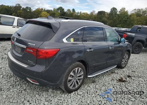 2014 Acura Mdx Technology из США, поврежденный, VIN 5FRYD4H40EB006720